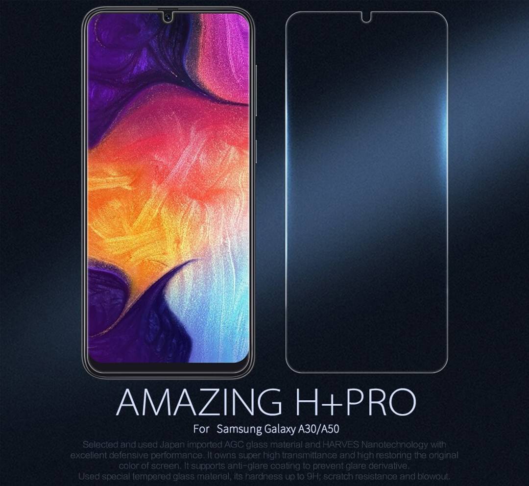 Стъклен протектор Nillkin H+ PRO за Samsung Galaxy (A50–A60)