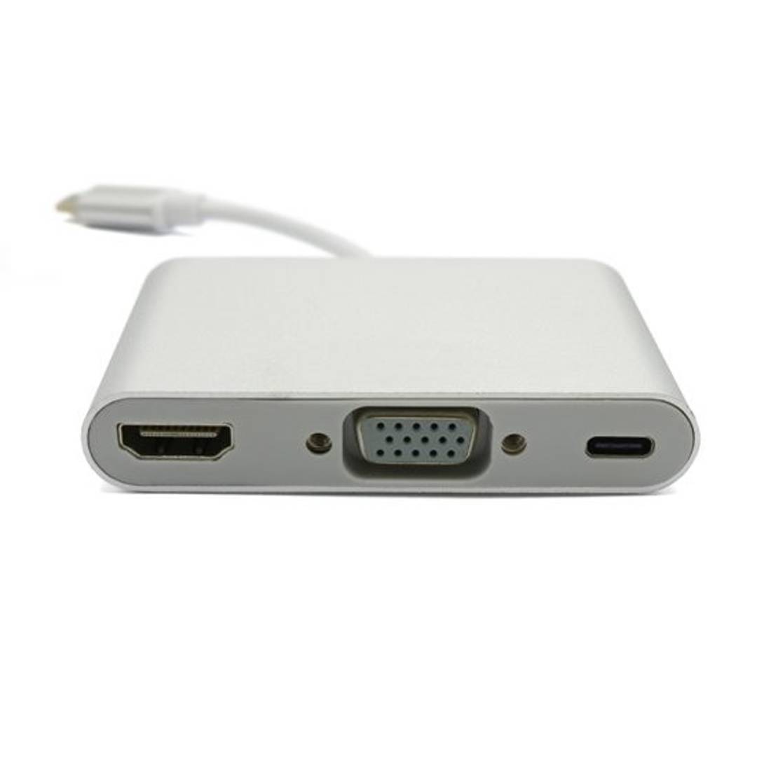 USB-C hub HDMI, VGA, USB-C