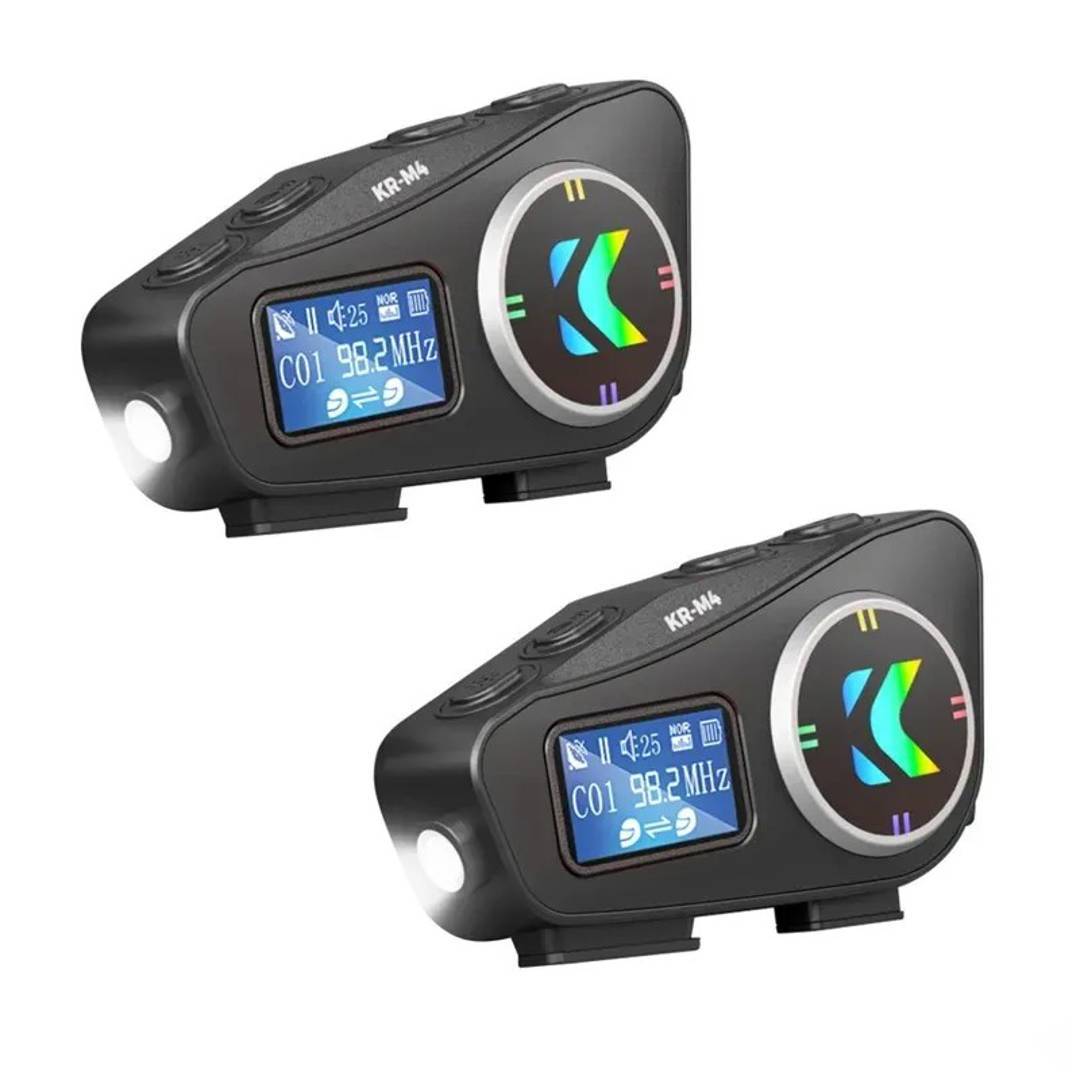 Bluetooth helmet intercom Karler Bass KR-M4 Combo