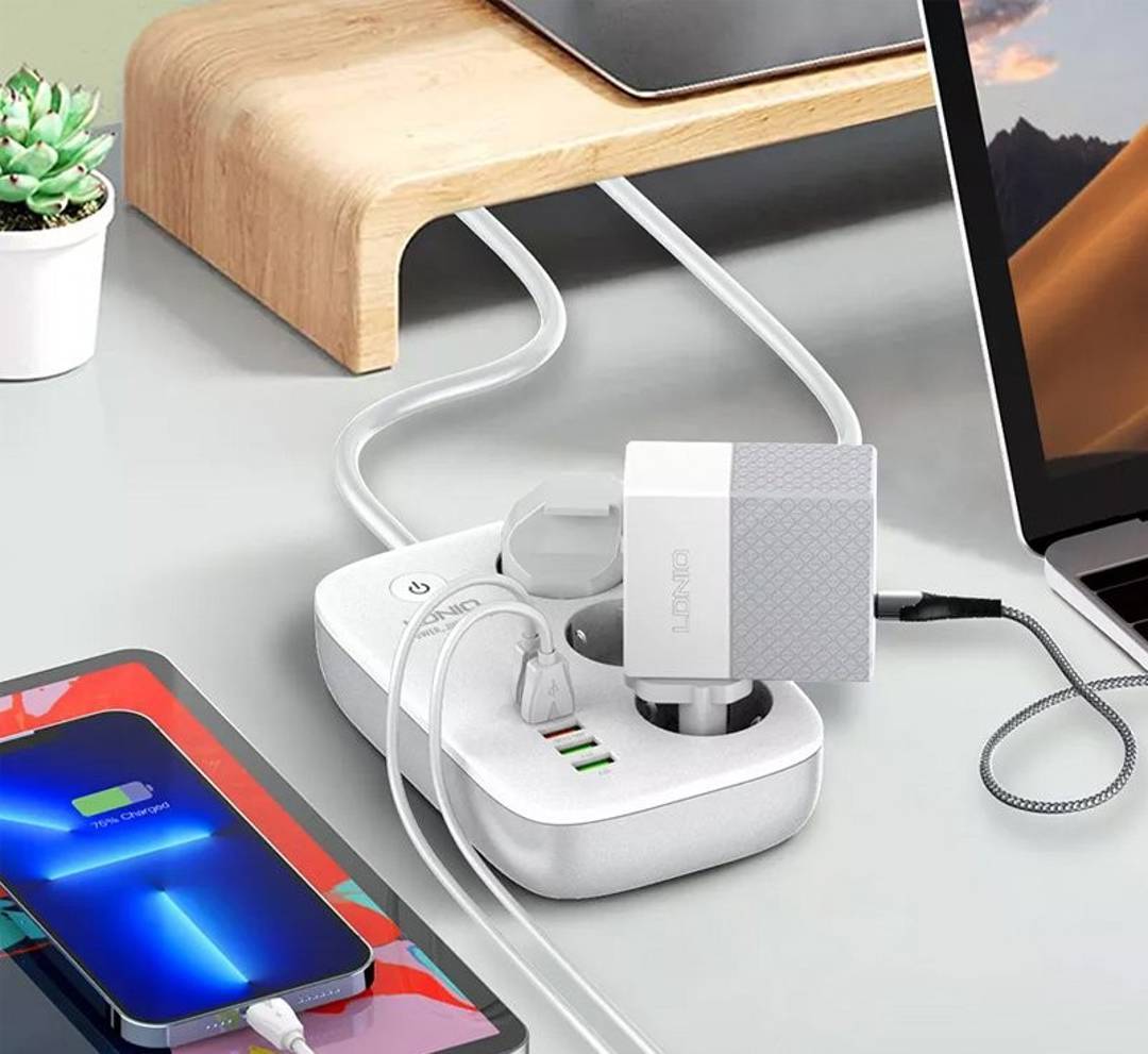 Удължител с USB портове LDNIO SEW3452