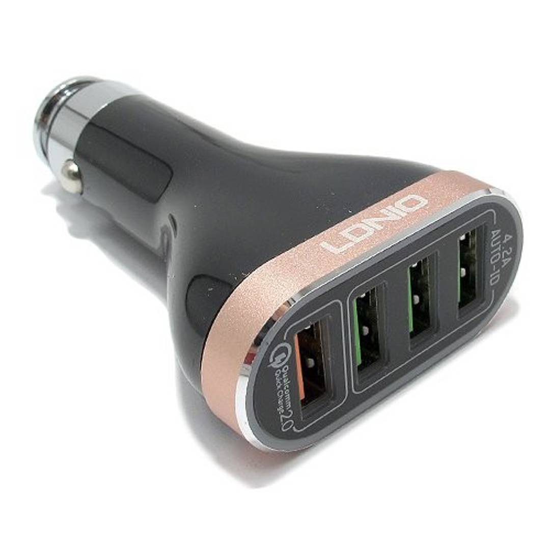 Avtomobilski polnilec LDNIO C701Q 6.6 A micro USB