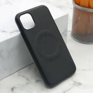 Case Soft Touch Leather MagSafe for iPhone (11–13) — Beograd