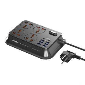 Podaljševalni adapter z USB priključki Moxom MX-ST07 Home&Travel — Beograd