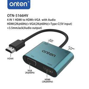 Adapter Onten OTN-5166HV HDMI → HDMI + VGA — Beograd