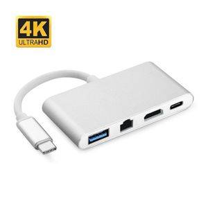 USB-C-Hub JWD-TC08 RJ45, HDMI, USB 3.0 — Beograd