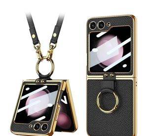 Husă Gold Edge pentru Samsung Galaxy Z Flip 6 — Beograd