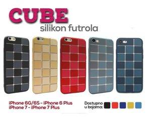 Силиконов калъф Cube за iPhone 6 Plus — Beograd