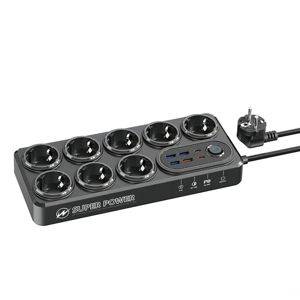 Extension lead with USB ports Moxom MX-ST22 — Beograd
