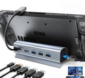 USB-C hub JWD-TC58 HDMI 4K, LAN, PD 60 W — Beograd