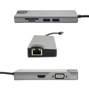 USB-C hub HDMI, VGA, LAN, SD/TF — Beograd