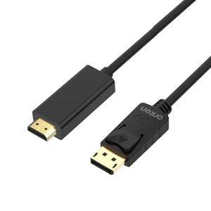 Kabel Onten OTN-DP303 DisplayPort → HDMI 1.8 m — Beograd