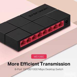 Netzwerk-Switch Mercusys MS108G 8× 10/100/1000 Mbps — Beograd