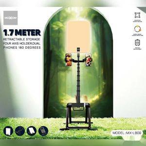 LED-Leuchte mit Stativ und Handyhalterung Moxom MX-LB09 170 cm — Beograd
