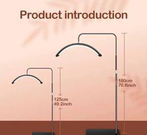 Crescent moon LED floor lamp 36 W — Beograd