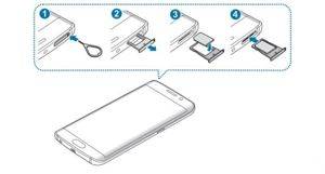 Ležište SIM kartice za Samsung Galaxy S6 Edge — Beograd