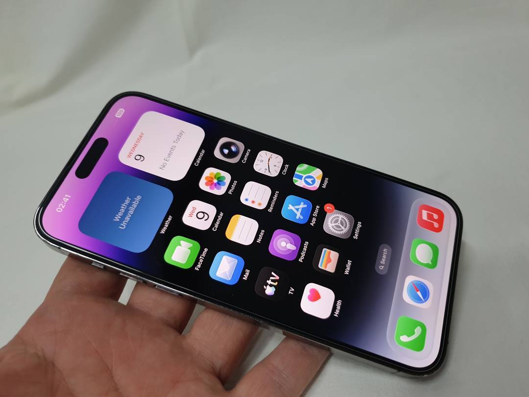 Apple iPhone 14 Pro Max 256GB-Purple color, battery health-100%