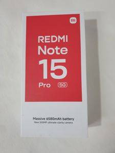 Xiaomi Redmi Note 15 Pro 5G Dual 8GB/512GB – New, unopened, black — Beograd