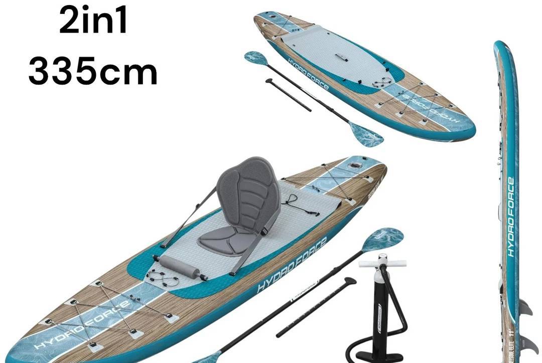 SUP-дошка і каяк 2 в 1 Bestway Hydro-Force Freesoul Elite, 335 cm
