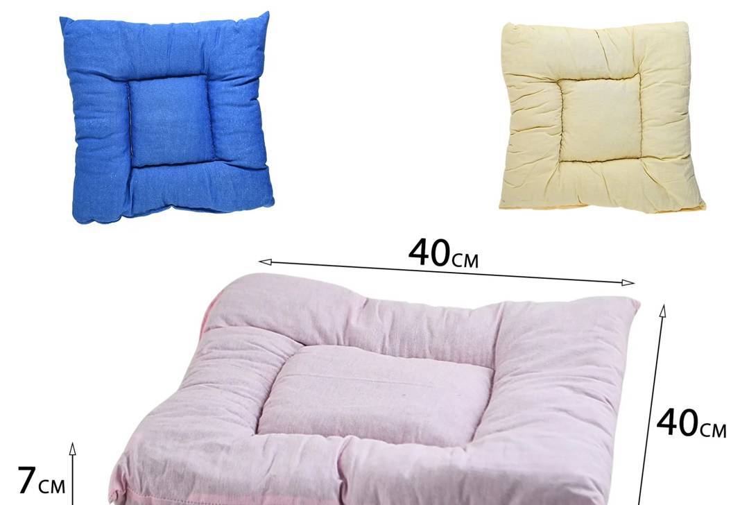 Подушка на стілець 40×40 см
