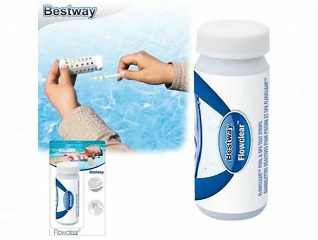 Тест-смужки для води в басейні Bestway Flowclear