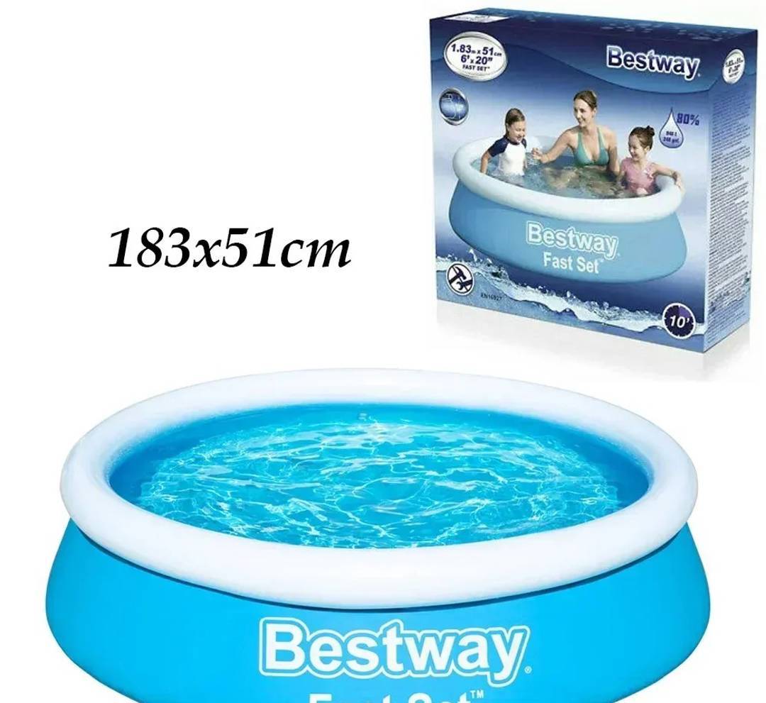 Надувний басейн Bestway Fast Set