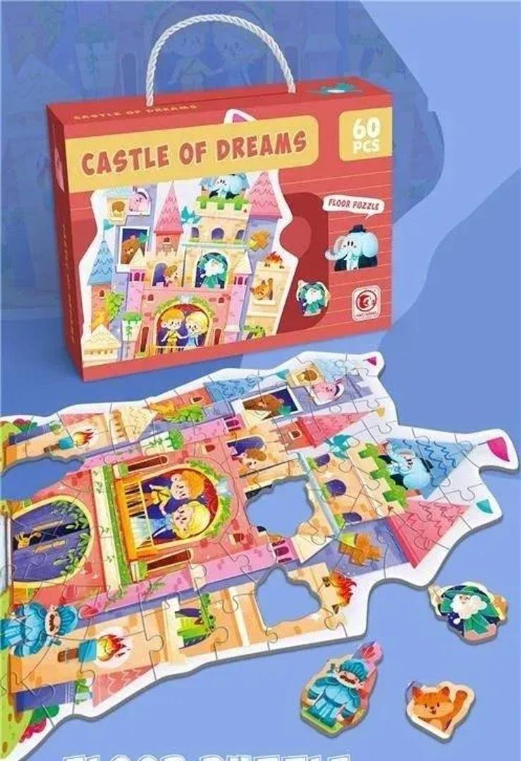 Підлоговий пазл Castle of Dreams, 60 елементів