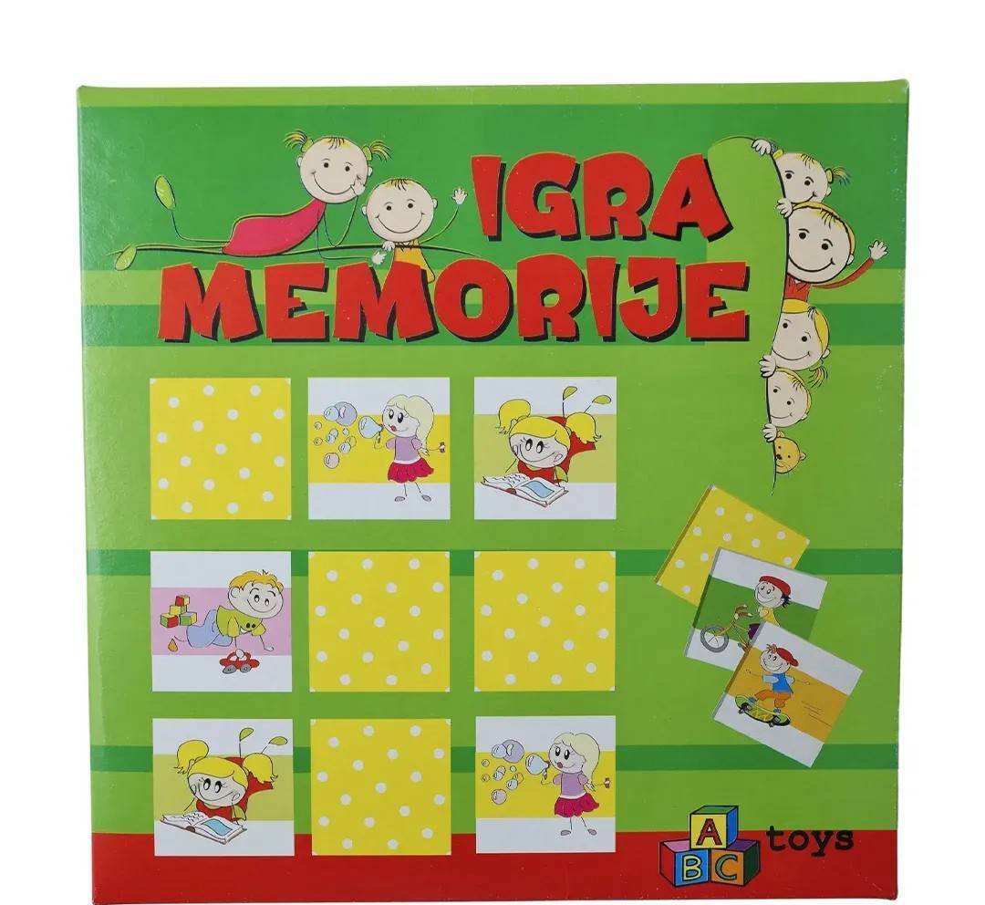 Настільна гра на пам'ять (меморі)