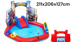 Дитячий водний ігровий центр Bestway Spider-Man, 211×206×127 cm — Šabac