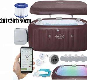 Надувне джакузі Bestway Lay-Z-Spa Maldives HydroJet Pro, 201×201×80 cm — Šabac