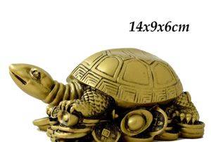 Декоративна фігурка черепаха на монетах, 14 cm — Šabac