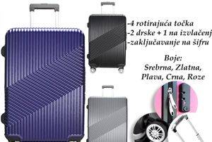 Валіза на чотирьох колесах із кодовим замком — Šabac