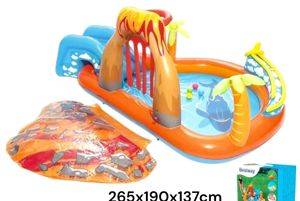Дитячий водний ігровий центр Bestway Lava Lagoon, 265×265×104 cm — Šabac