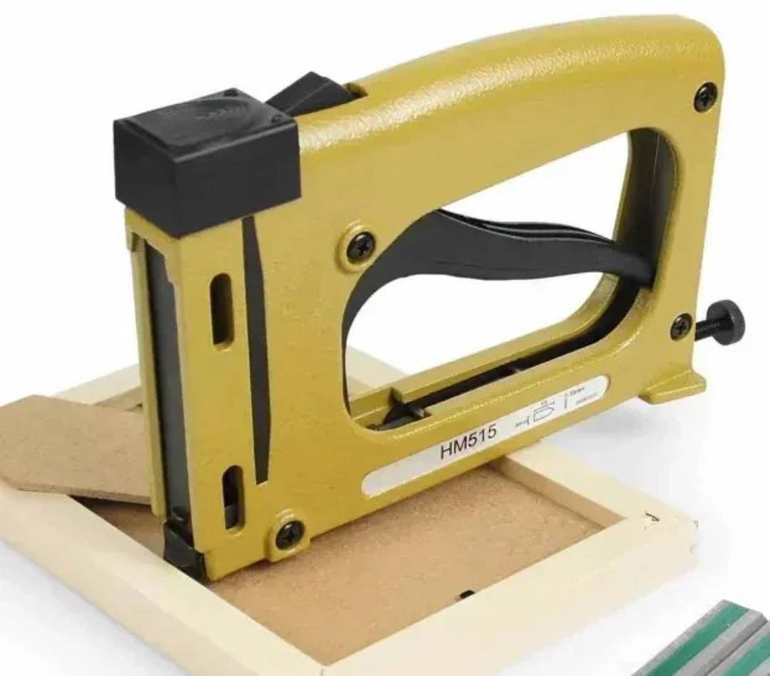 Handheld picture frame stapler HM515 with 1000 points