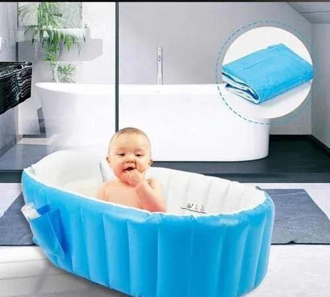 Aufblasbare Badewanne aus dickem PVC für Babys und Kinder