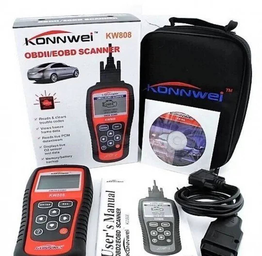 Auto dijagnostika OBD2 Konnwei KW808 sa LCD ekranom