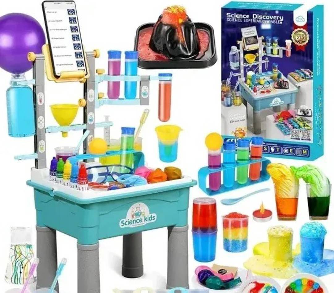 Wissenschaftliches Experimentierset für Kinder, 270+ Experimente