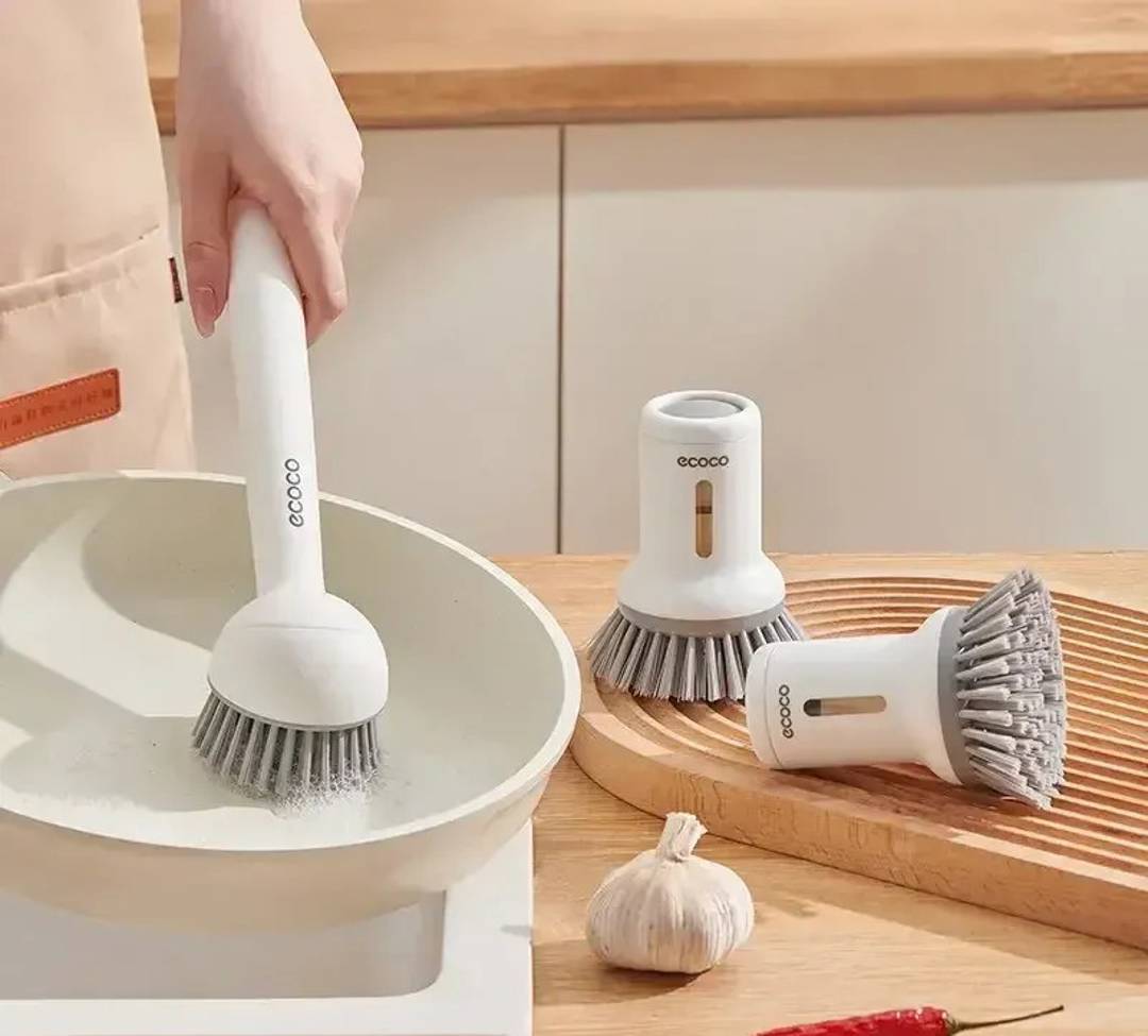 Ecoco-Spülbürste mit Spülmittelspender