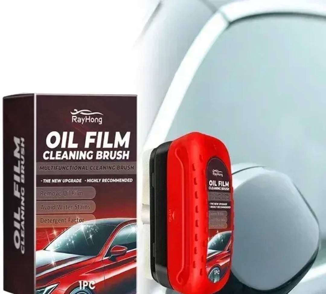 Rayhong 120 ml oil film remover for car windows, with brush