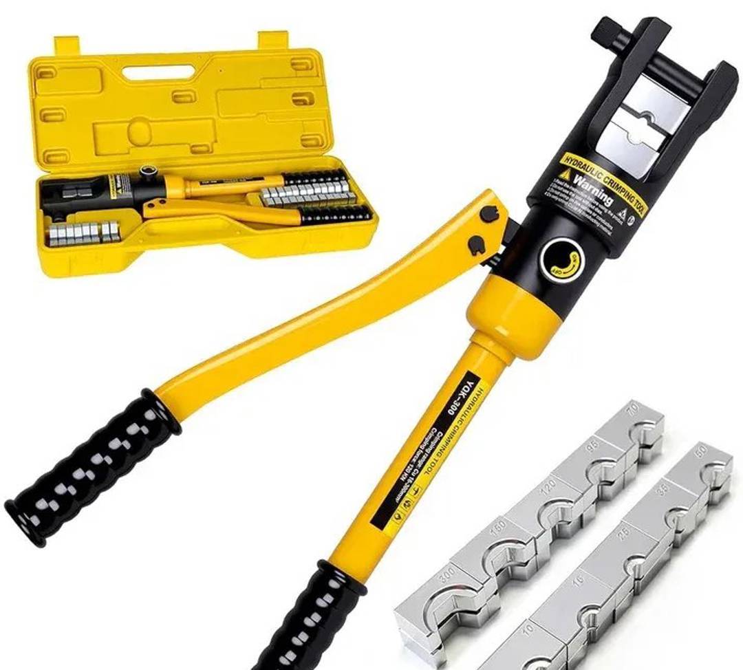 Hanson 8 t hydraulic crimping pliers, 10–120 mm²