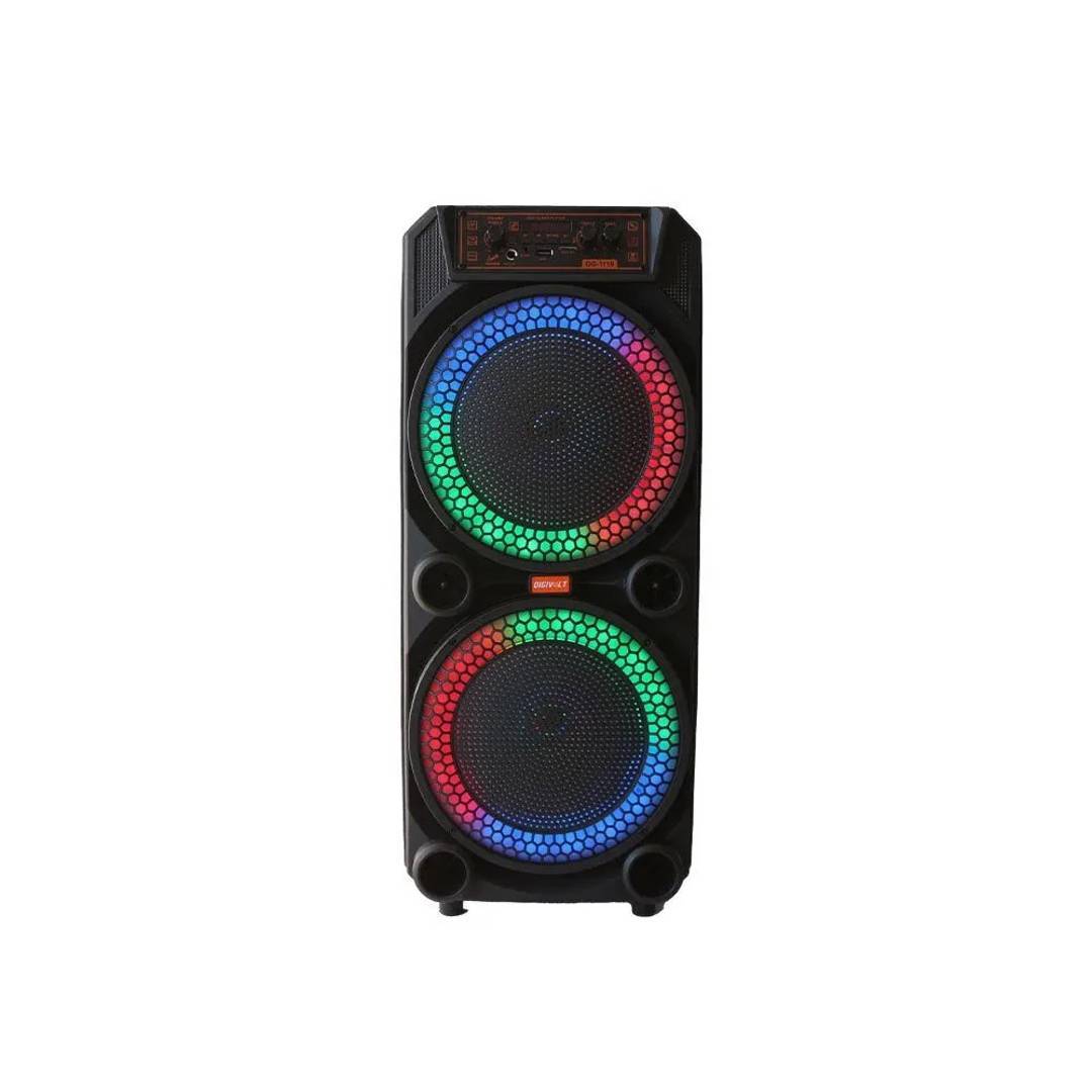 Karaoke Bluetooth zvučnik Digivolt DG-1119 2 × 8" na točkićima