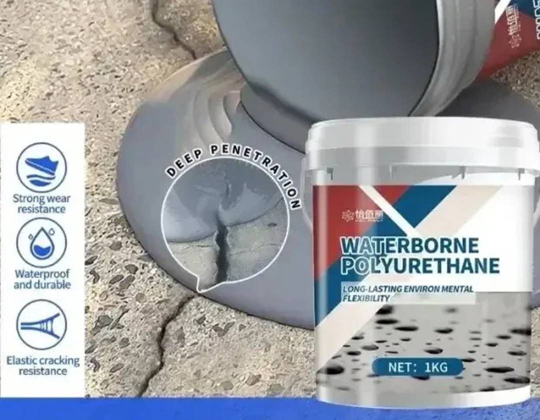 Vodootporni poliuretanski premaz za pukotine i curenje, 1 kg