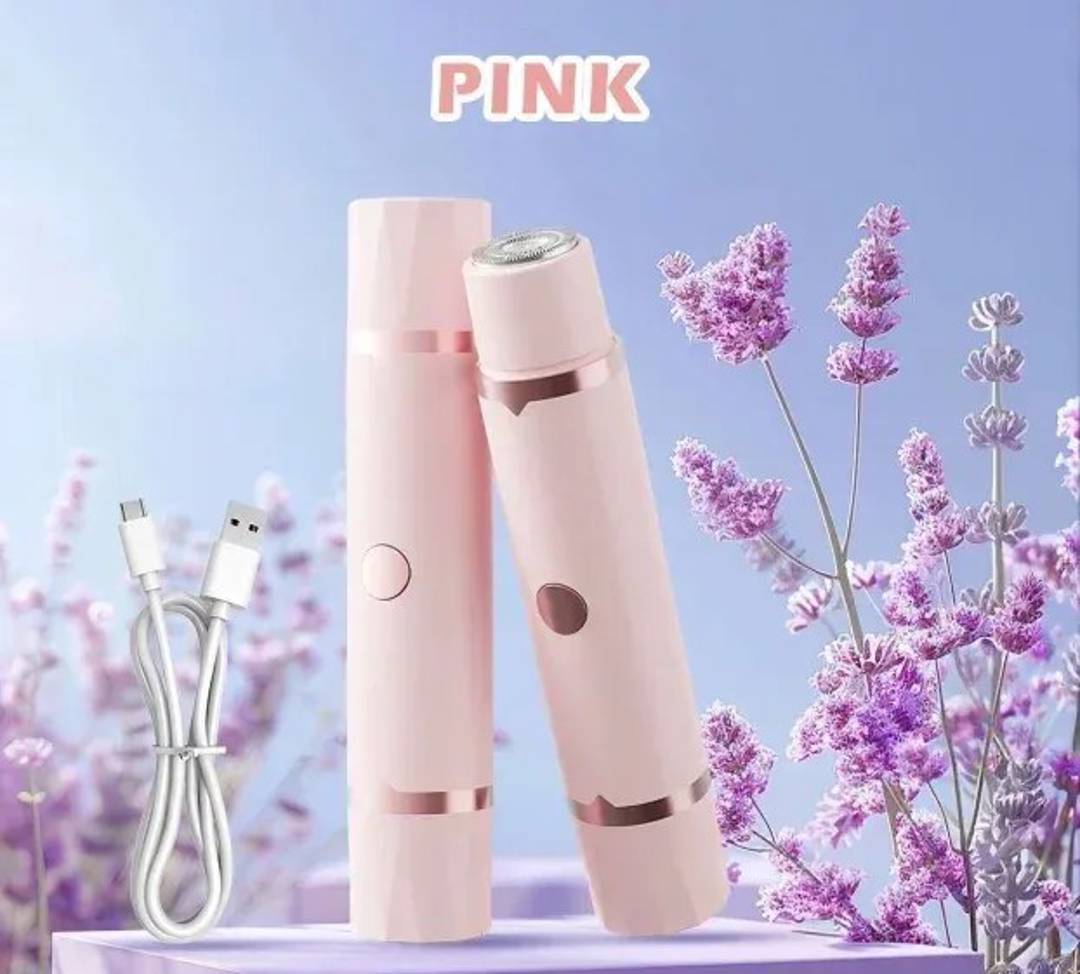 2-in-1 women's electric trimmer for face and body, USB-C