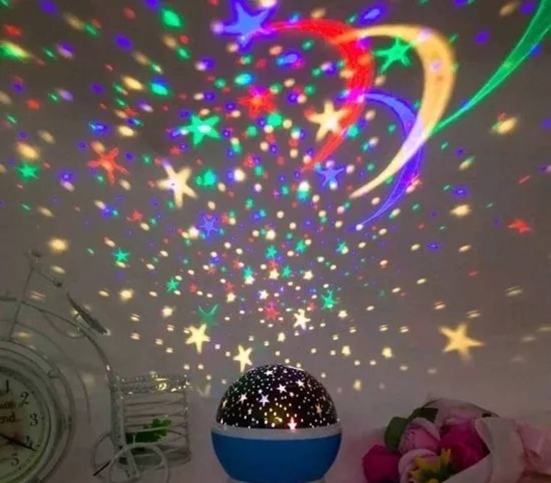 Lampa projektor zvezdano nebo sa USB kablom