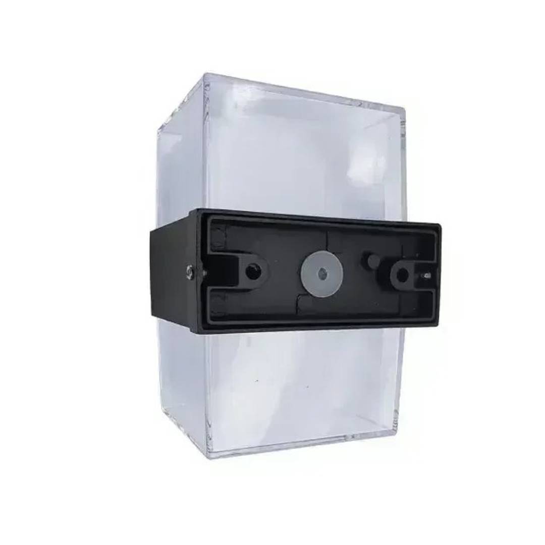 LED Up-and-Down Outdoor Wall Light, IP54, Cube or Cylinder