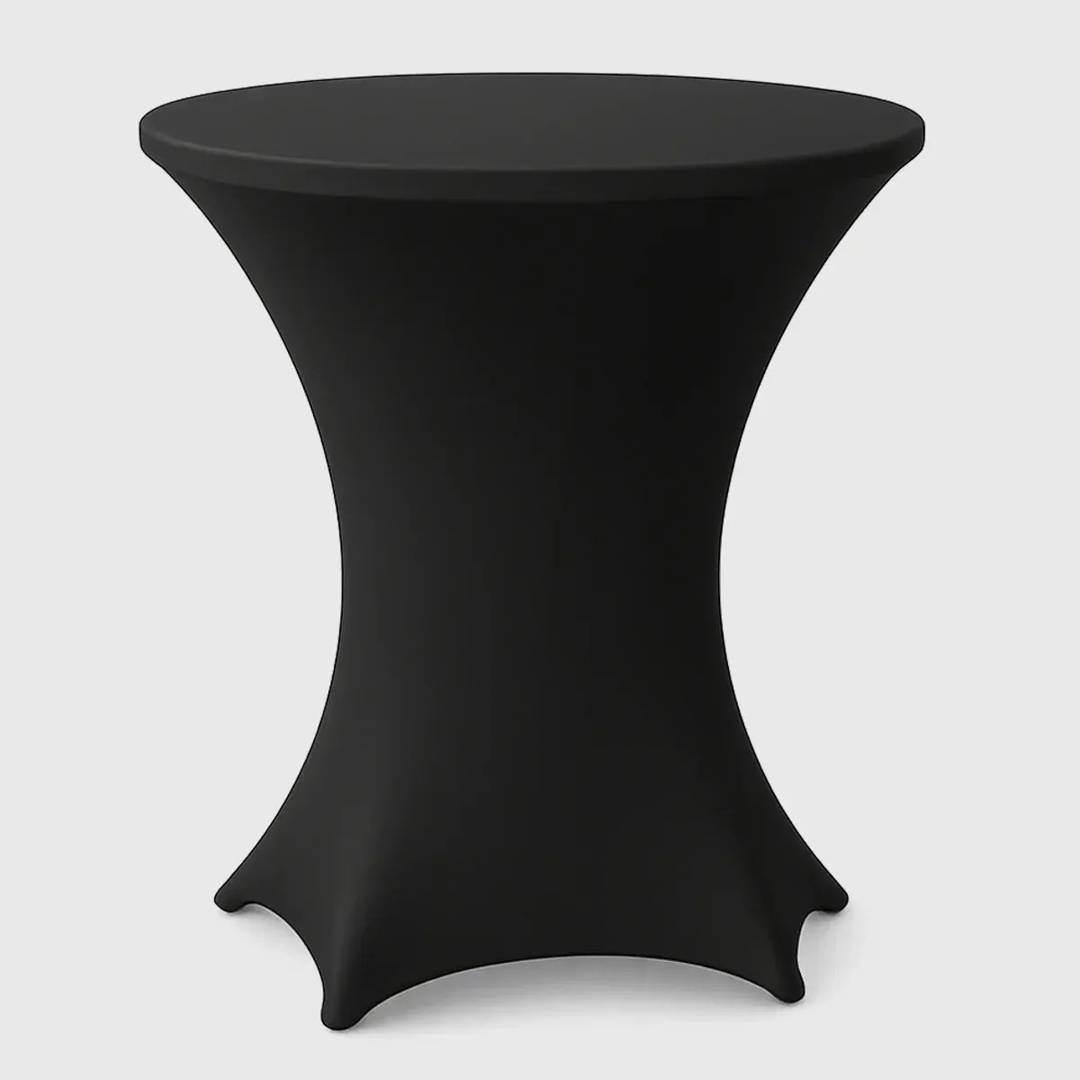 Rastegljiva navlaka za barski sto prečnika 70–80 cm