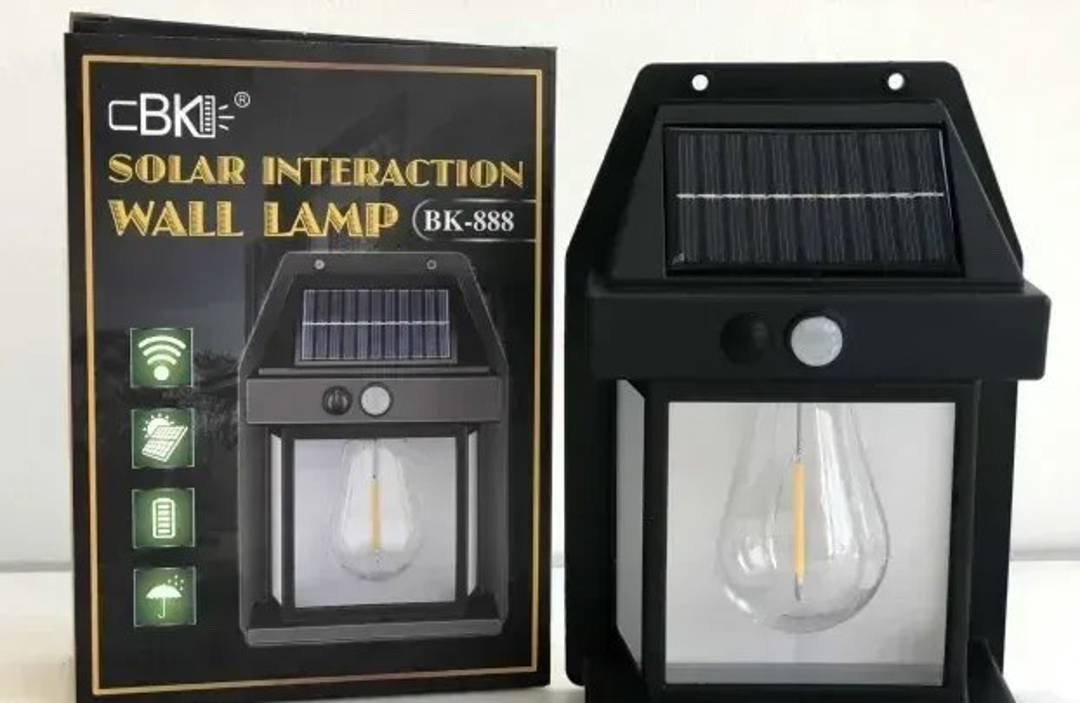 Solar-Wand-LED-Leuchte mit Bewegungssensor BK-888