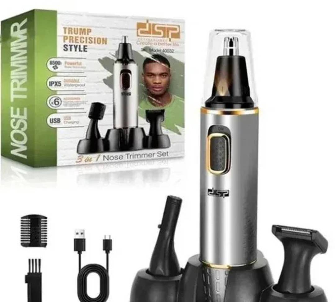 Trimer set 3 u 1 DSP 40032 za nos, bradu i brkove
