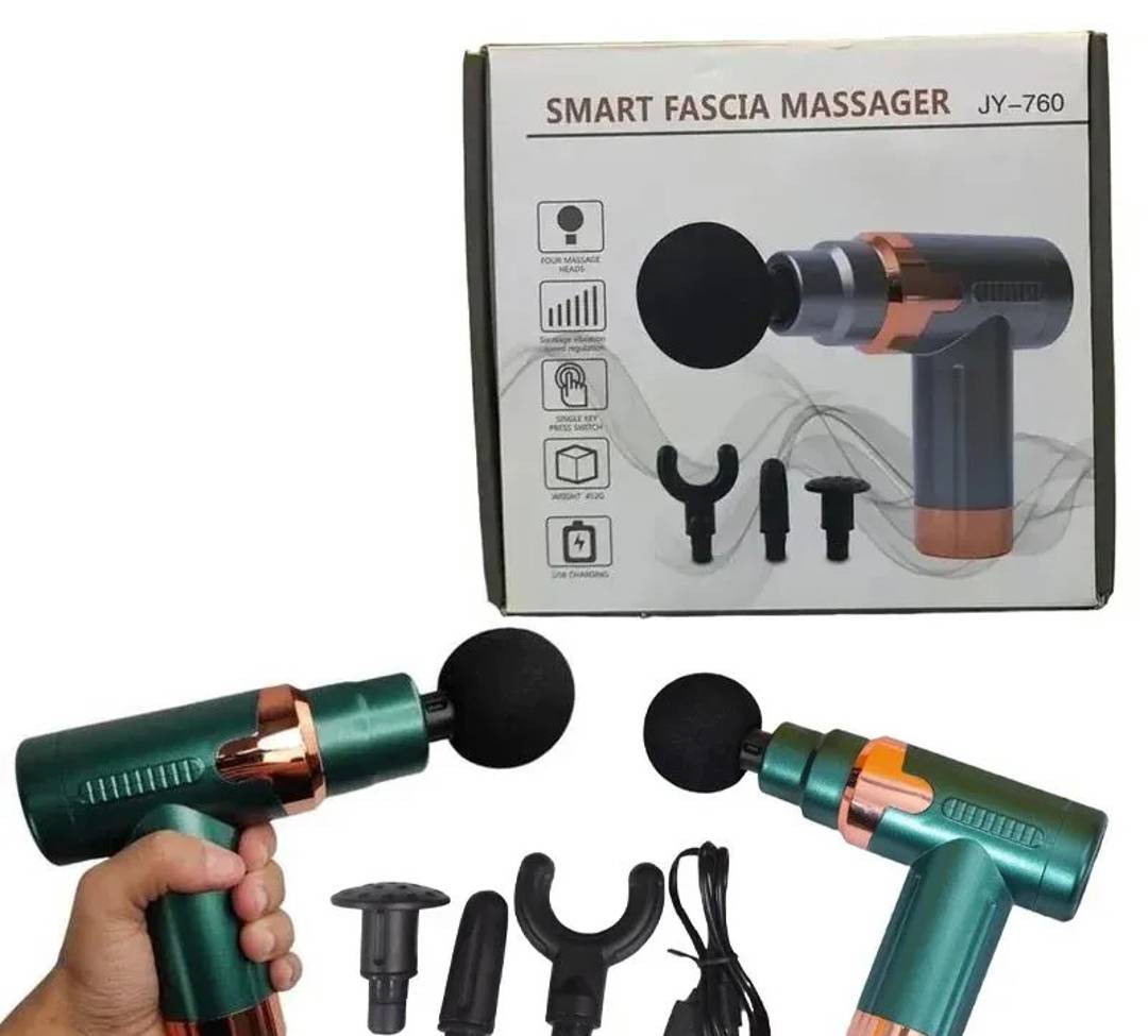 Massagepistole JY-760 mit 4 Aufsätzen und 6 Stufen