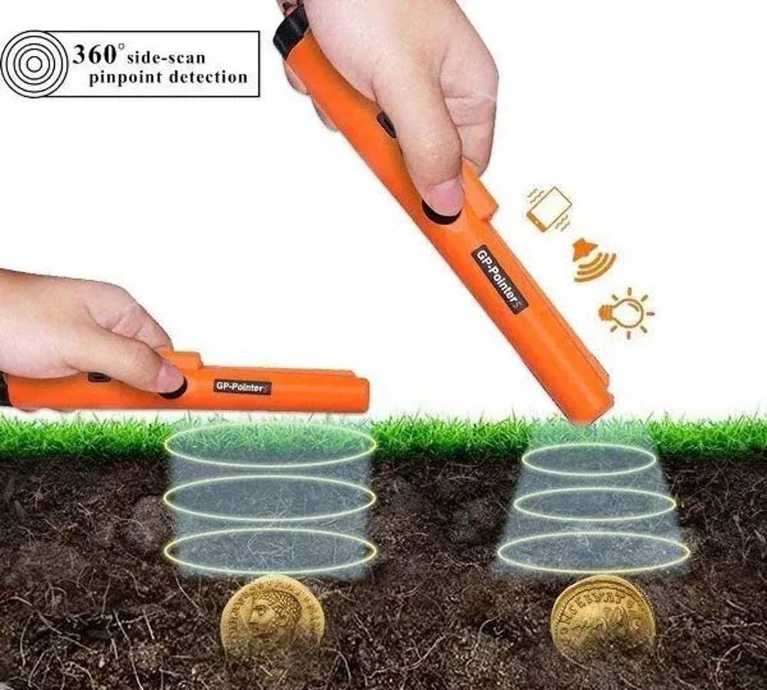 Detector de metale manual (pinpointer) GP-Pointer cu lumină LED