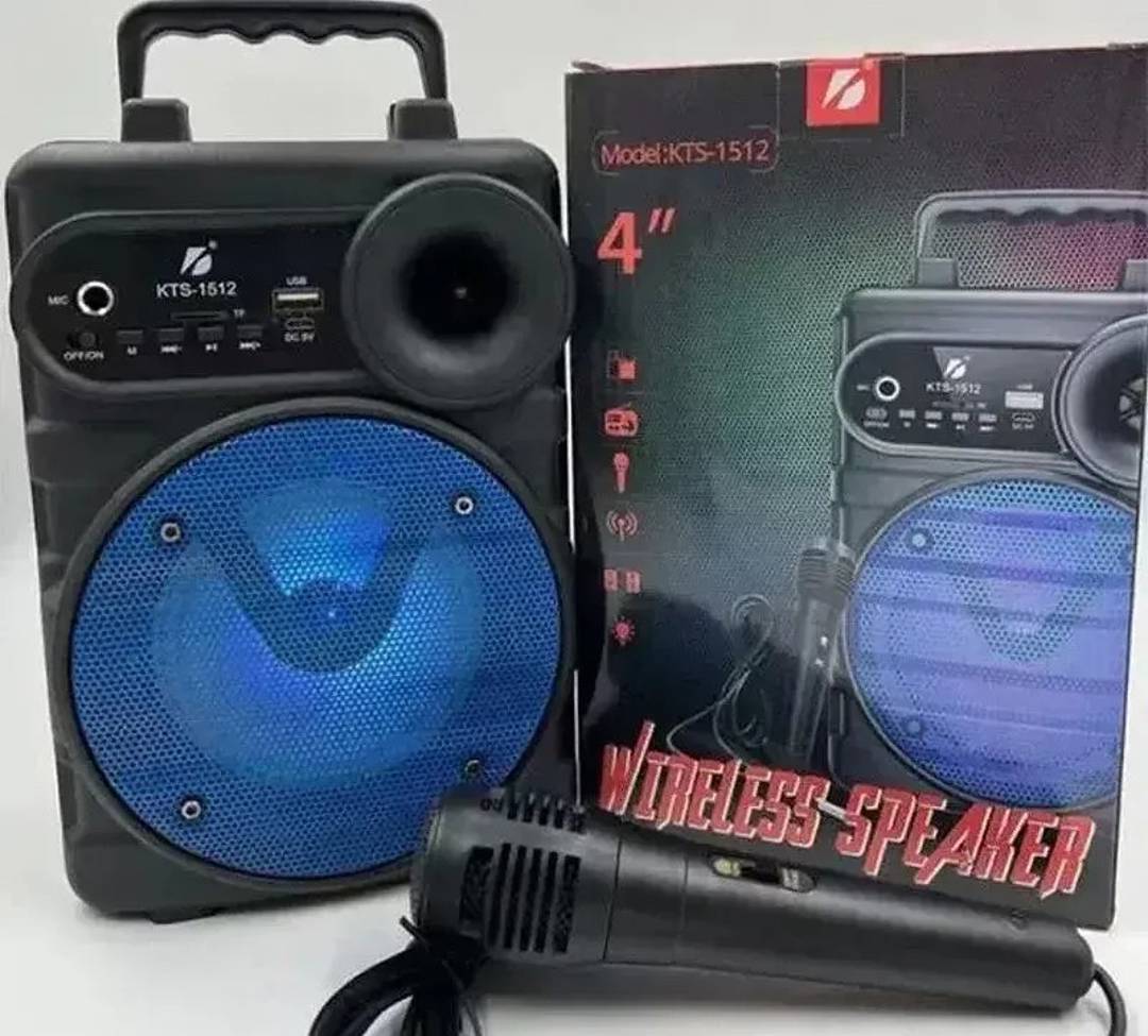 Bluetooth zvučnik KTS-1512 4" sa mikrofonom za karaoke